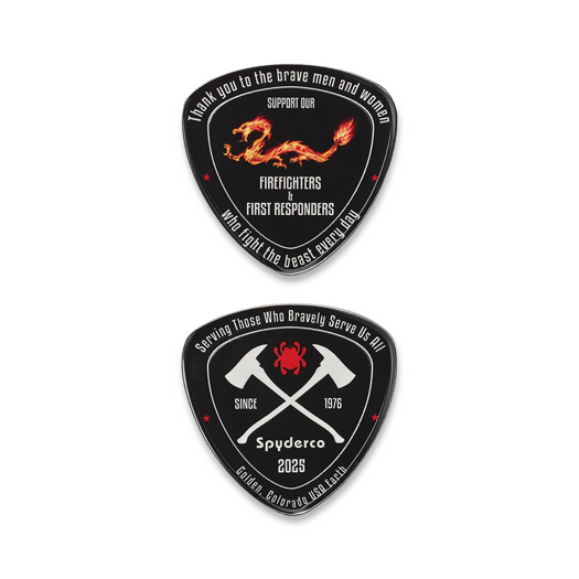 Spyderco Fire Dragon Coin 2025 COINFD2025