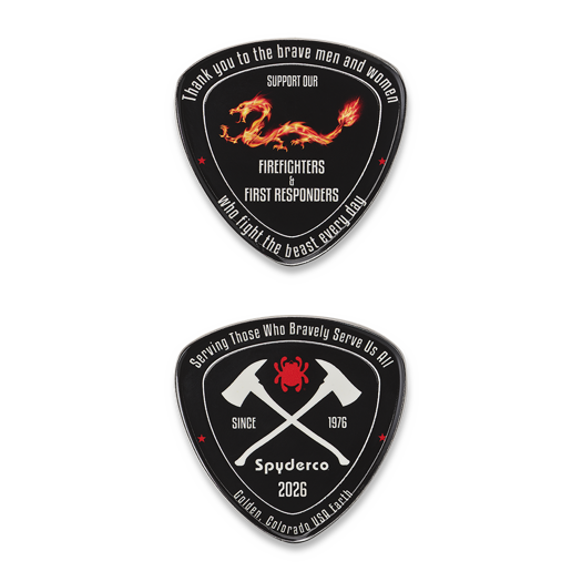 Spyderco Fire Dragon Coin 2026 COINFD2026