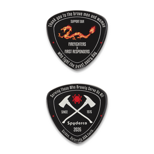 Spyderco Fire Dragon Coin 2026 COINFD2026