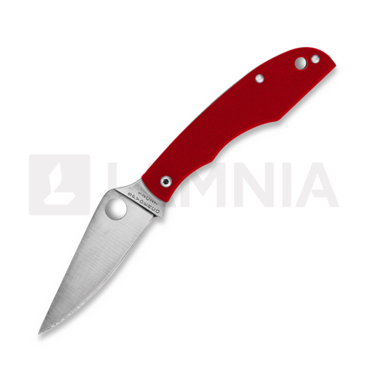 Saliekams nazis Spyderco Grasshopper G10, sarkans C138GRDP