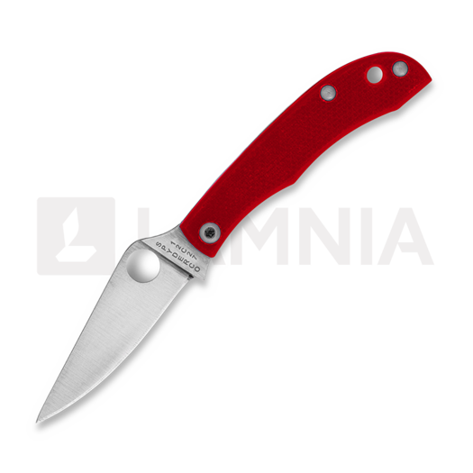 Liigendnuga Spyderco HoneyBee G10, punane C137GRDP