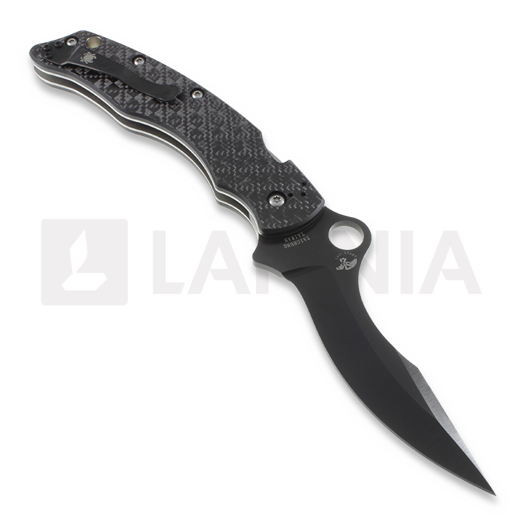 Spyderco Laci Szabo Folder, 黑色 C146CFBBKP