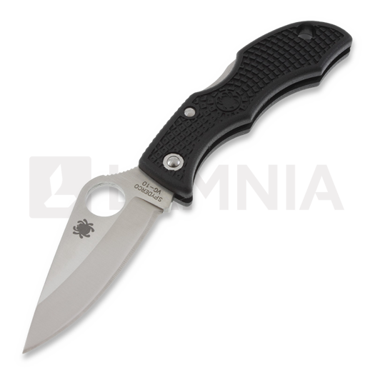 Spyderco Ladybug 3 접이식 나이프, FRN, 검정 LBKP3