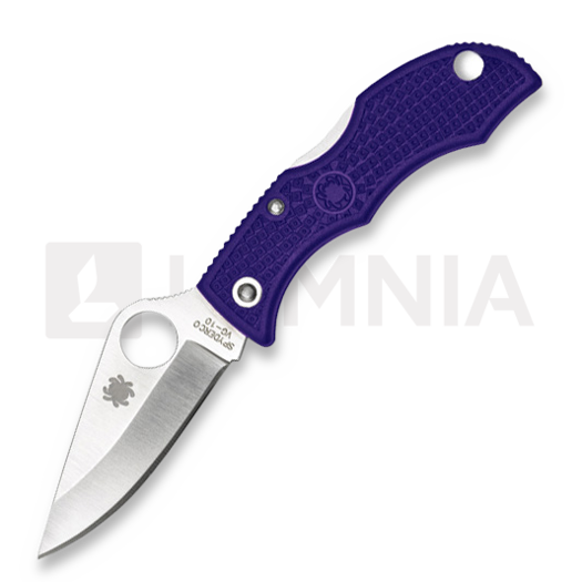 Nóż składany Spyderco Ladybug 3, FRN, purpurowa LPRP3