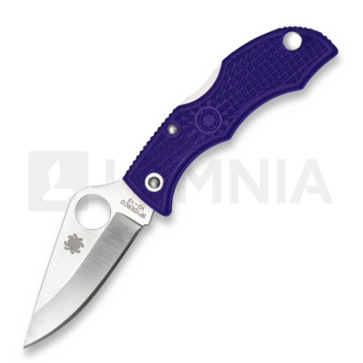 Nóż składany Spyderco Ladybug 3, FRN, purpurowa LPRP3