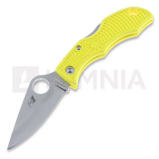Spyderco Ladybug 3 folding knife, FRN, yellow LYLP3