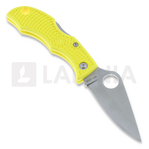 Spyderco Ladybug 3 sulankstomas peilis, FRN, geltona LYLP3