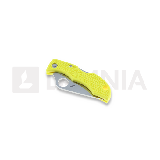 Spyderco Ladybug 3 kääntöveitsi, FRN, keltainen, combo terä LYLS3