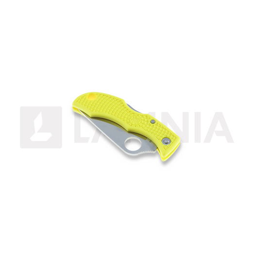 Spyderco Ladybug 3 kääntöveitsi, FRN, keltainen, combo terä LYLS3