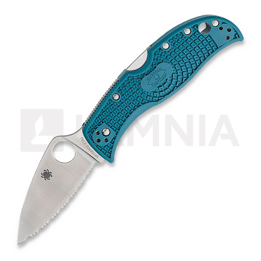 Spyderco LeafJumper, Blue, Lightweight, K390, SpyderEdge C262SBLK390