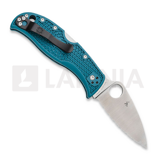 Spyderco LeafJumper, Blue, Lightweight, K390, SpyderEdge C262SBLK390