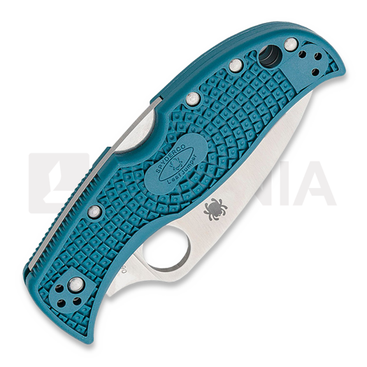 Spyderco LeafJumper, Blue, Lightweight, K390, SpyderEdge C262SBLK390