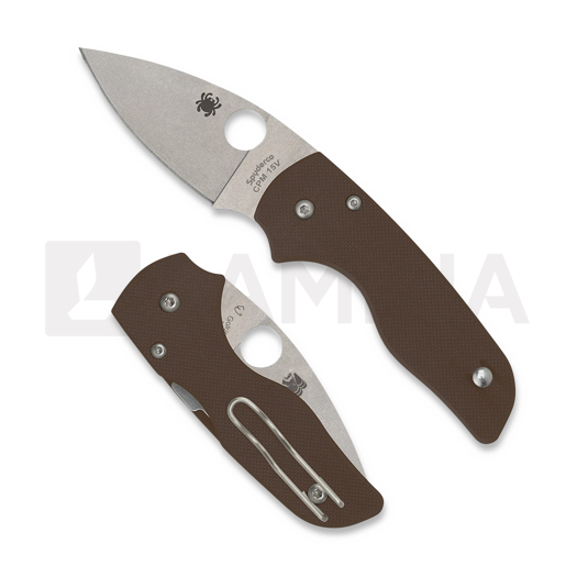Skladací nôž Spyderco Lil Native Brown G10 CPM15V SPRINT C230GPBN15V