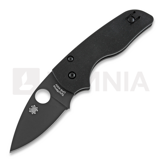 Spyderco Lil Native Compression Lock 折叠刀, 黑色 C230GPBBK