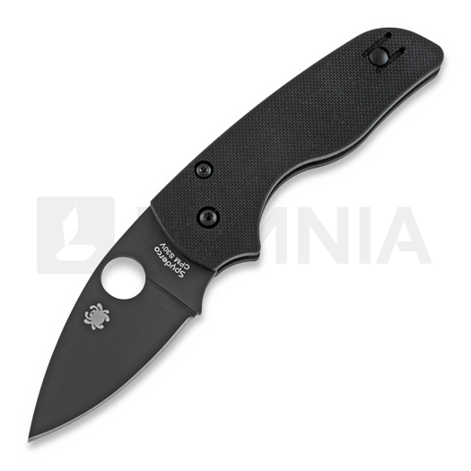 Сгъваем нож Spyderco Lil Native Compression Lock, черен C230GPBBK