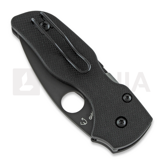Zav&iacute;rac&iacute; nůž Spyderco Lil Native Compression Lock, čern&aacute; C230GPBBK