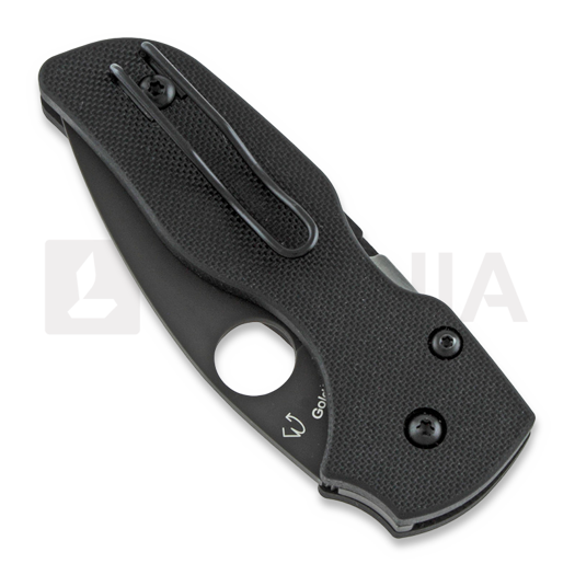 Spyderco Lil Native Compression Lock kääntöveitsi, musta C230GPBBK