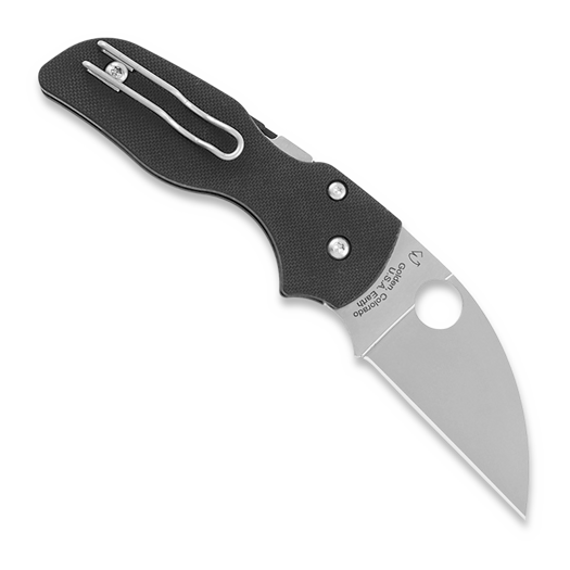 Spyderco Lil Native G-10 Wharncliffe folding knife 230GPWC