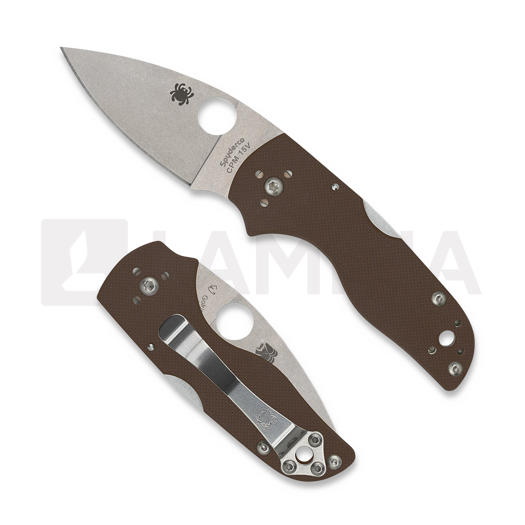 Spyderco Lil Native Mid Blacklock Brown G10 CPM15V SPRINT fällkniv C230MBGPBN15V