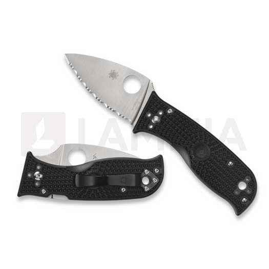 Spyderco Lil' Temperance 3 Lightweight 折り畳みナイフ, spyderedge 69SBK3