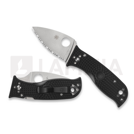 Spyderco Lil' Temperance 3 Lightweight 折り畳みナイフ, spyderedge 69SBK3