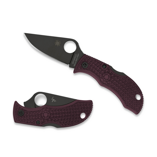 Spyderco Manbug Burgundy Lgwt CTS-PD#1 SPRINT 折り畳みナイフ MBBGBKP