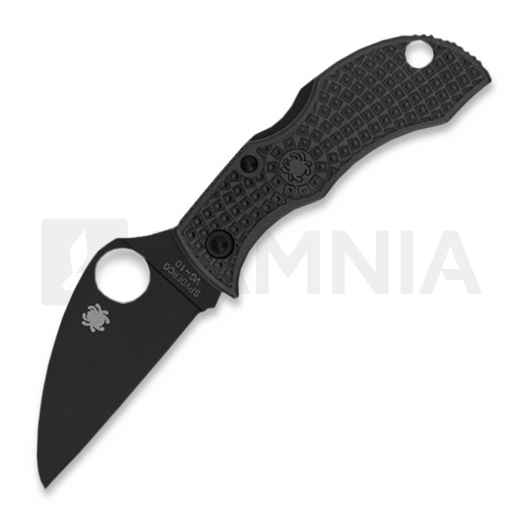 Spyderco Manbug FRN Wharnclife összecsukható kés, fekete MBKWPBK