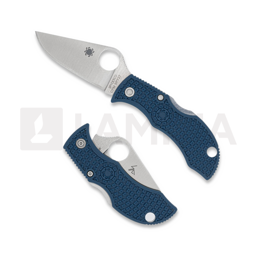 Складной нож Spyderco Manbug Lightweight Cobalt Blue CPM SPY27 MPCBL