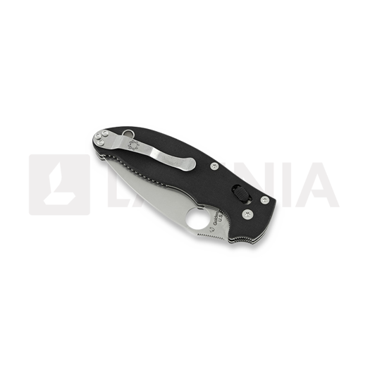 Spyderco Manix 2 sulankstomas peilis, dantytas C101GPS2