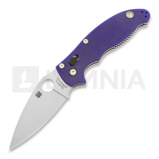 Spyderco Manix 2 CPM S110V Dark Blue G-10 foldekniv C101GPDBL2