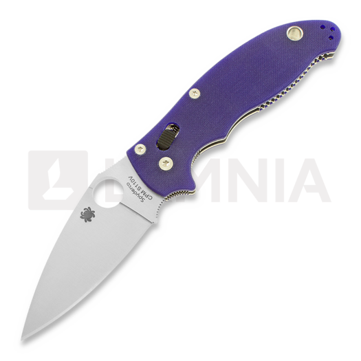 Складной нож Spyderco Manix 2 CPM S110V Dark Blue G-10 C101GPDBL2