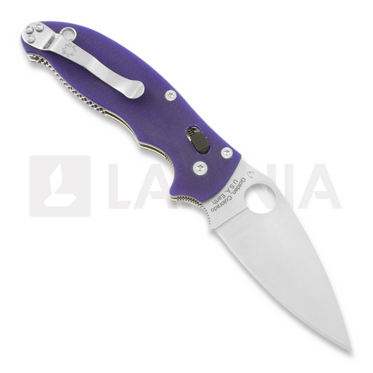 Spyderco Manix 2 CPM S110V Dark Blue G-10 sulankstomas peilis C101GPDBL2