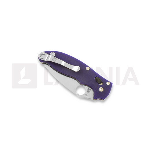 Spyderco Manix 2 CPM S110V Dark Blue G-10 折叠刀 C101GPDBL2