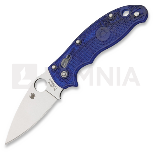 Spyderco Manix 2 Lightweight Translucent Blue 접이식 나이프 C101PBL2