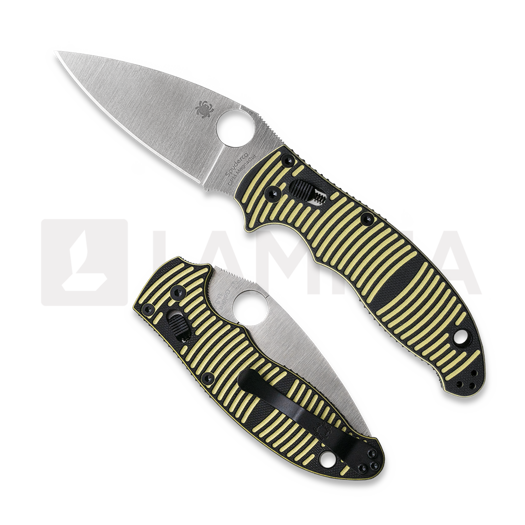 Spyderco Manix 2 Salt Yellow/Black G-10 MagnaCut folding knife C101GBKYLMCP2