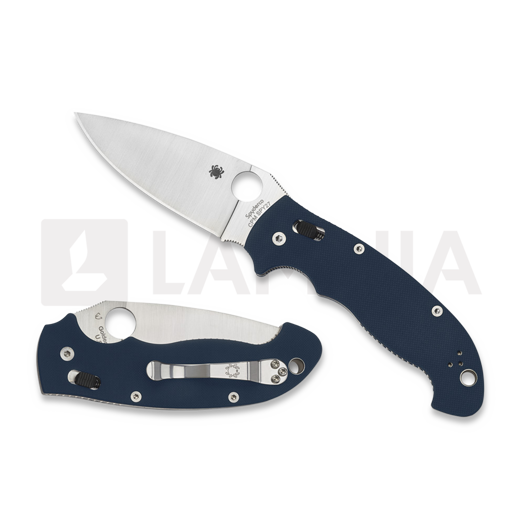 Couteau pliant Spyderco Manix 2 XL Cobal Blue G10 CPM SPY27 C95GPCBL2
