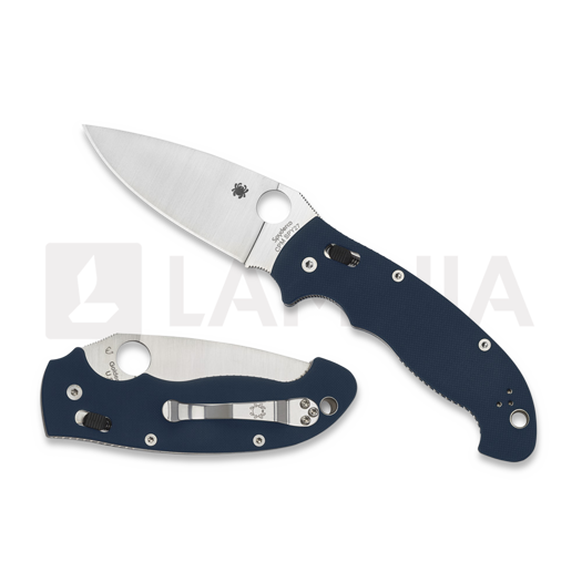 Briceag Spyderco Manix 2 XL Cobal Blue G10 CPM SPY27 C95GPCBL2