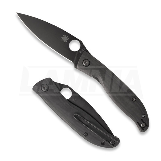 Spyderco Mantra 4 G10 vouwmes, zwart C274GBBKP