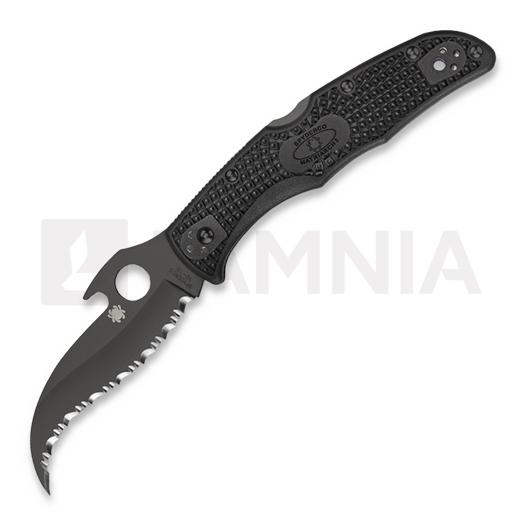 Spyderco Matriarch 2 Emerson Opener kääntöveitsi, musta C12SBBK2W