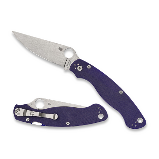 Spyderco Military 2, Dark Blue G-10 S110V C36GPDBL2