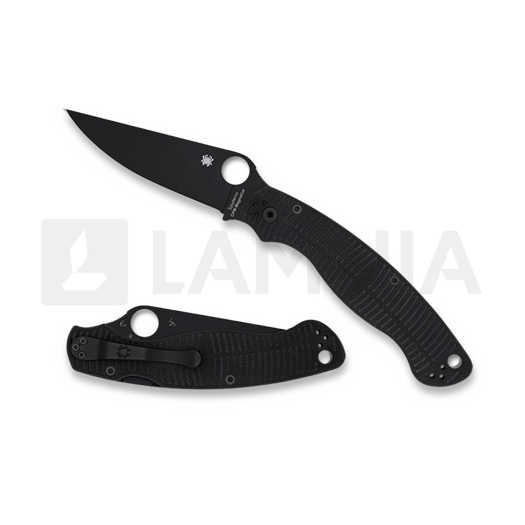 Spyderco Military 2 Salt G10 MagnaCut Black kääntöveitsi C36GMCBKP2