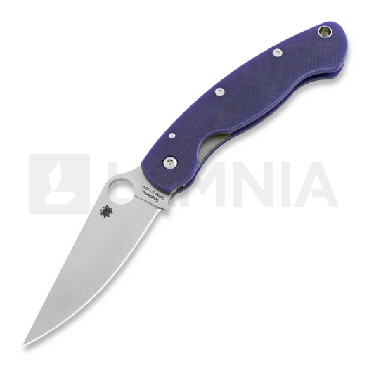 Navalha Spyderco Military CPM S110V Dark Blue G-10 C36GPDBL