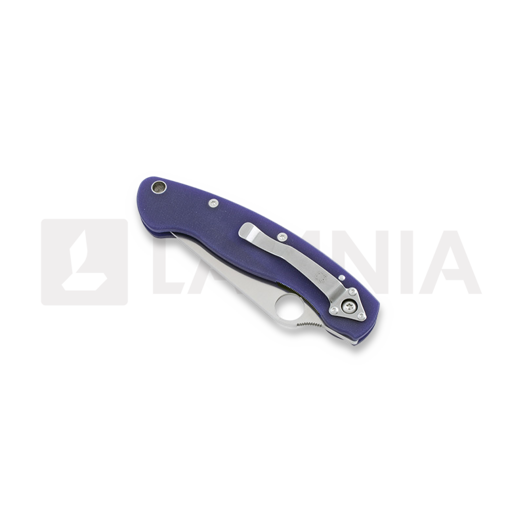 Spyderco Military CPM S110V Dark Blue G-10 折叠刀 C36GPDBL
