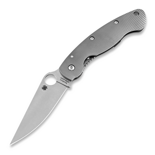 Spyderco Military Fluted Titanium kääntöveitsi C36TIFP