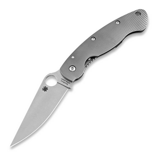 Nóż składany Spyderco Military Fluted Titanium C36TIFP