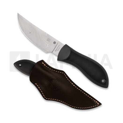 Spyderco Moran Upswept Gray Damasteel SPRINT veitsi FB01PGYD