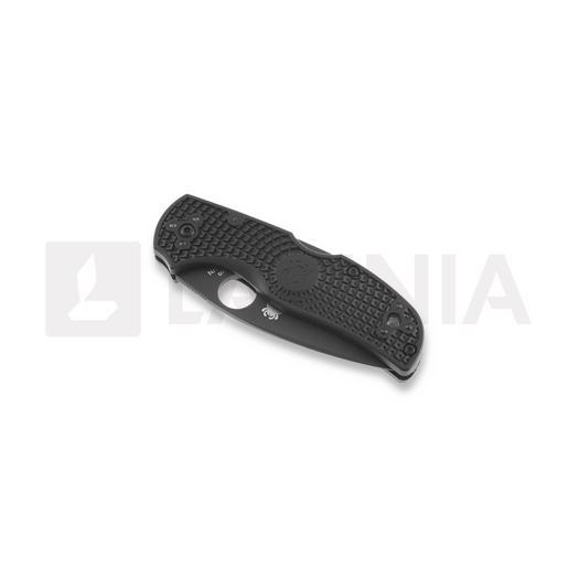 Zavírací nůž Spyderco Native 5, černá, vroubkování na čepeli C41PSBBK5