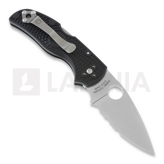Spyderco Native 5 folding knife, combo edge C41PSBK5