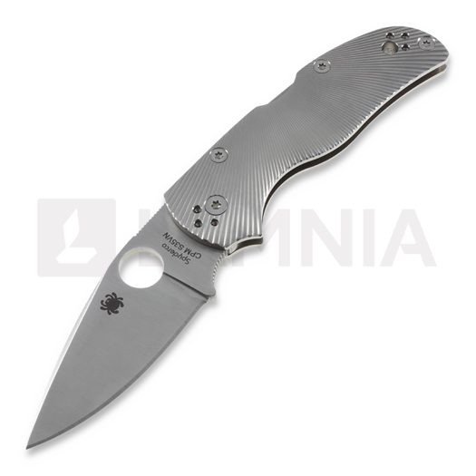 Briceag Spyderco Native 5 Fluted Titanium C41TIFP5