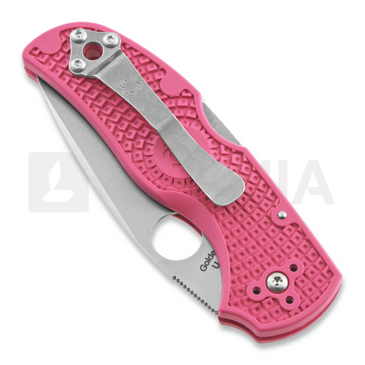 Spyderco Native 5 sulankstomas peilis, pink C41PPN5